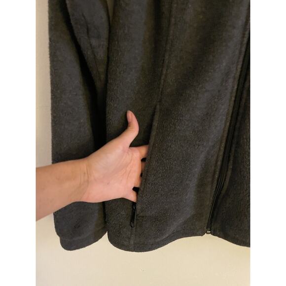 Columbia Sweatshirt Women's Small Dark Gray Benton Spring Full Zip Activewear - Picture 5 of 6